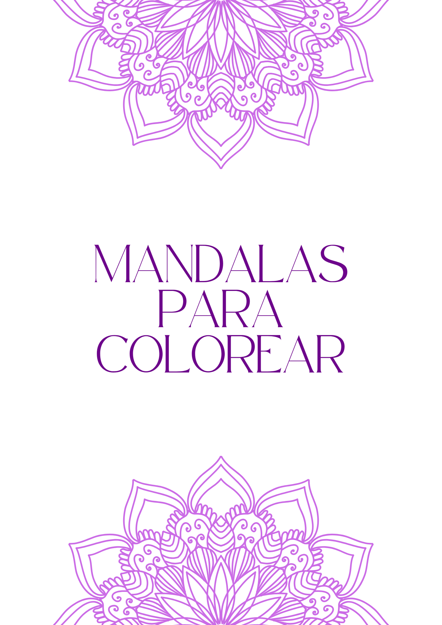 Pack de 30 mandalas para colorear
